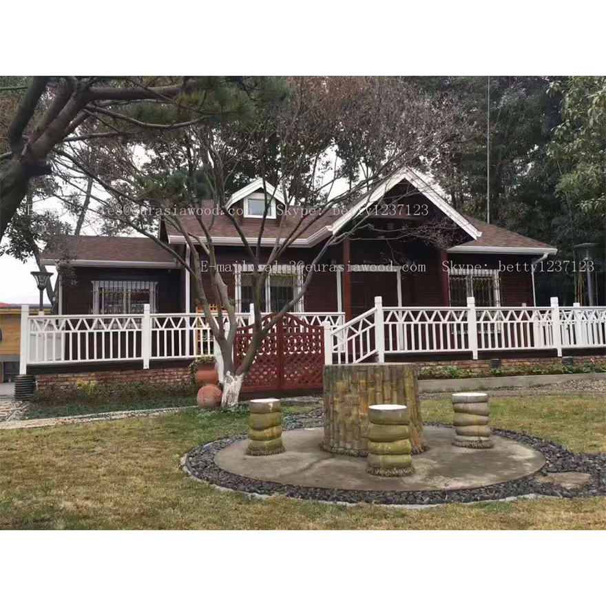 cheap wood house Eco friendly  log house kits