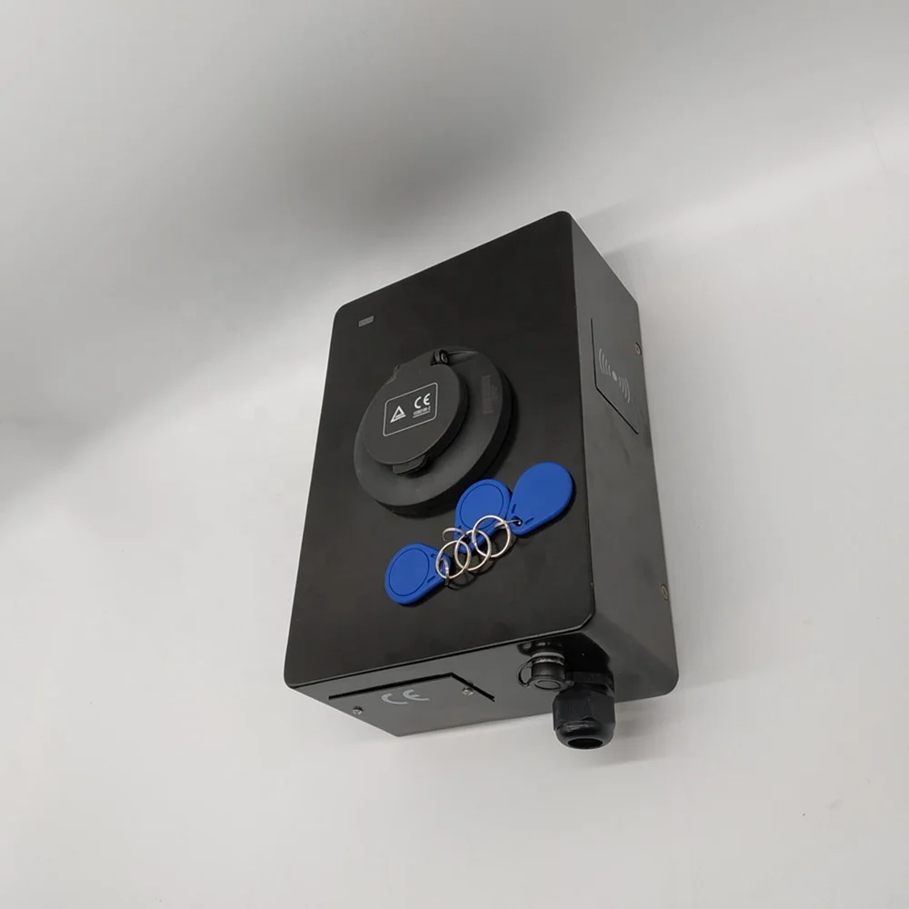 
4.5KW 230V 20A ev ac charging station with type 2 socket,wall box ev charger manufacturers,OEM 