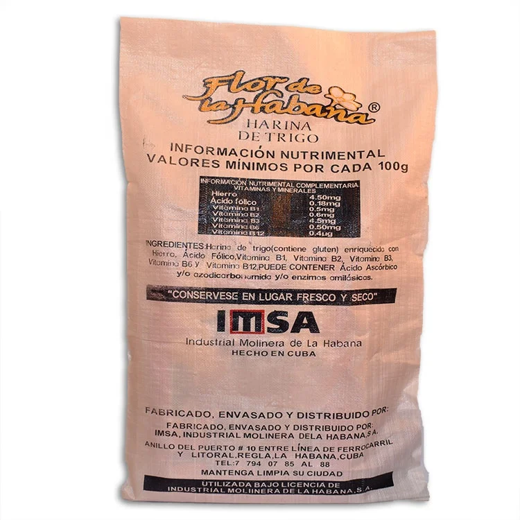 25kg 50kg maize corn grain packaging pp woven rafia bags