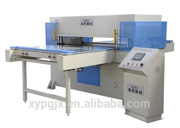 PLC control high precision hydraulic plane fabric cutting machine with CE/ISO9001/SGS