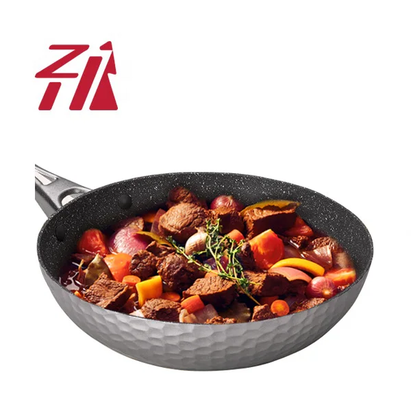 New Arrival Forged Aluminum Non Stick Fry Pan with lid