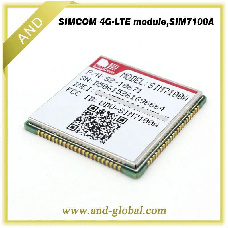 Quad-Band B2/B4/B5/B17 LTE-FDD SIMCOM 4 Г SIM7100A Модуль
