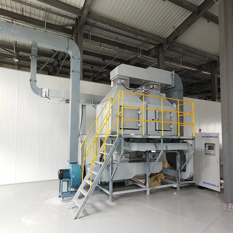 Exhaust treatment equipment Catalytic combustion equipment