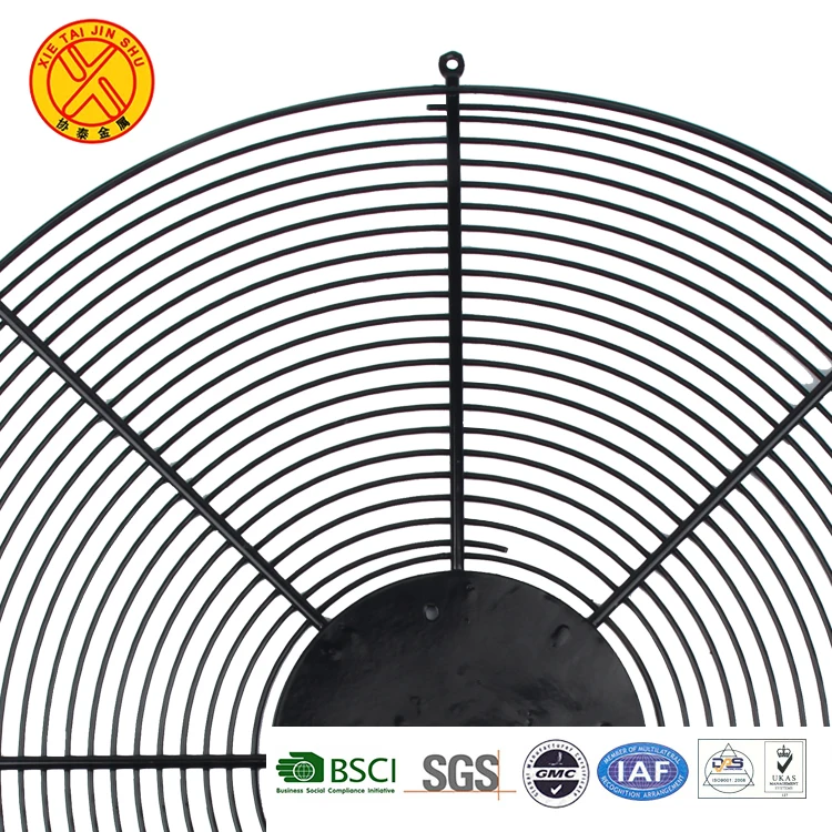 Hot Selling Electric Motor Cover Metal Black Wire Fan Guard