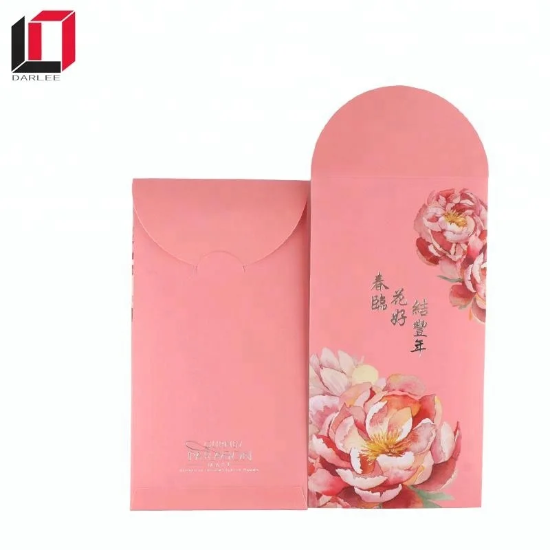 
vintage luxury security packaging envelope pearl paper flower butterfly clasp design packaging envelope 