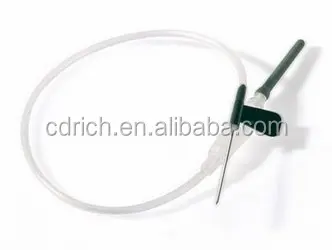 
Disposable Single-wing blood collection needle with luer adapter 