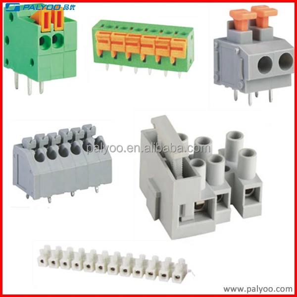 electric pluggable terminal block connector
