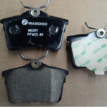 Automotive brake pad set for rear Citroen Berlingo and PEUGEOT 308 Partner brake system parts replacement