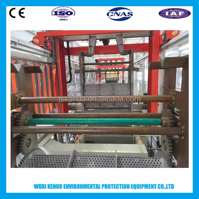 Автоматическая опорная цилиндрическая машина для оцинковки и оцинковки деталей