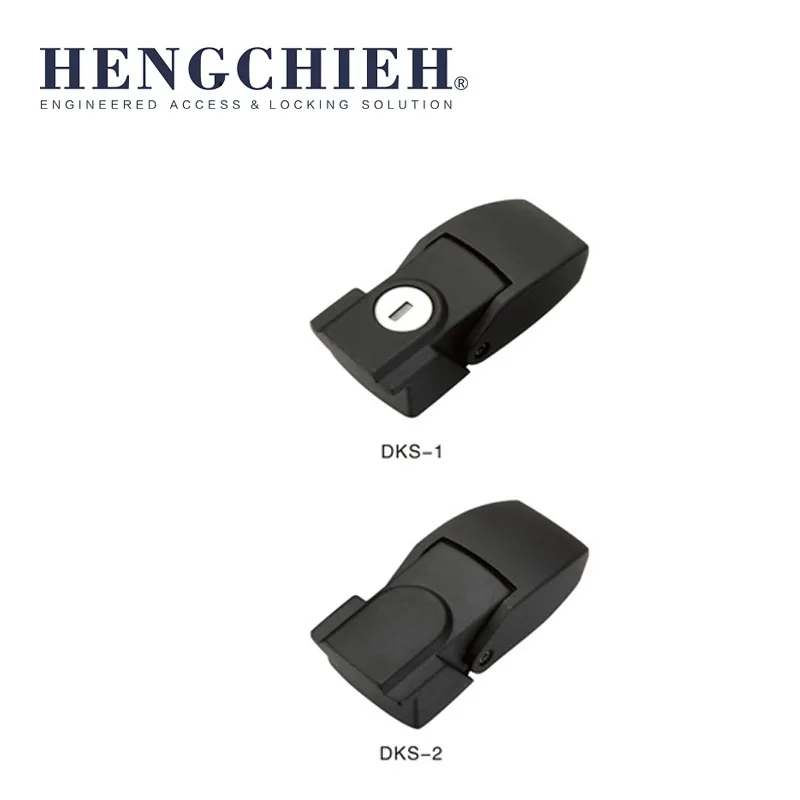 DKS-1 Matt Black Coated Zinc Alloy Hasp Toggle Latches