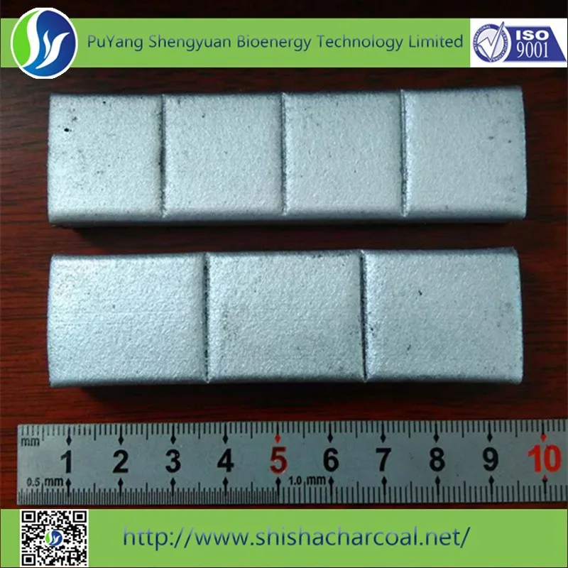 Оптовая серебряный charcoall для кальяна/БАРБЕКЮ