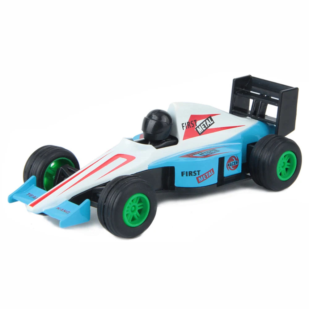 Wholesale kids pull back scale car Die cast formula car toy