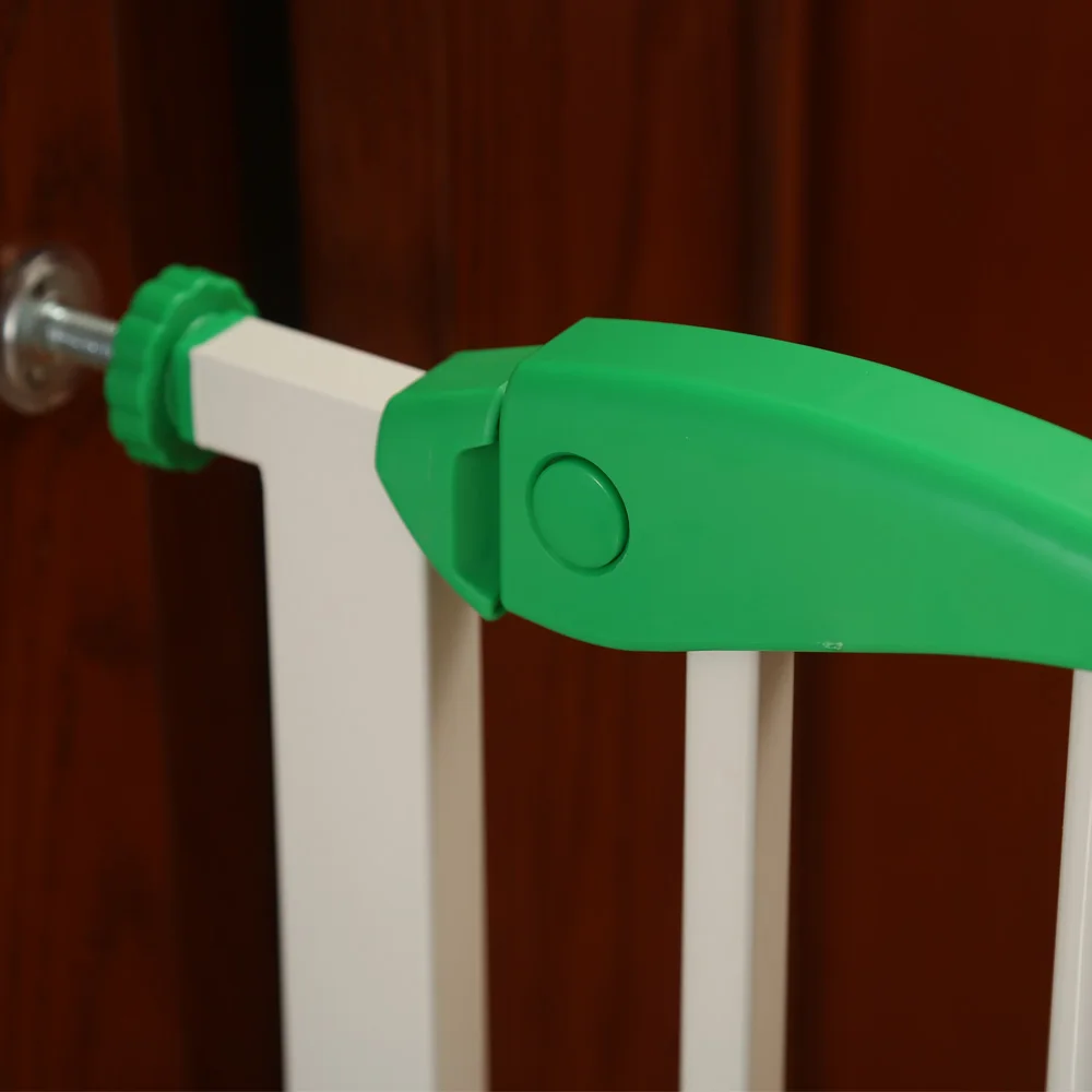 
Easy Close Walk Thru Gate Easy Install Auto Close Walk Thru Gate Pressure Mount Easy Fit baby safety home kids 