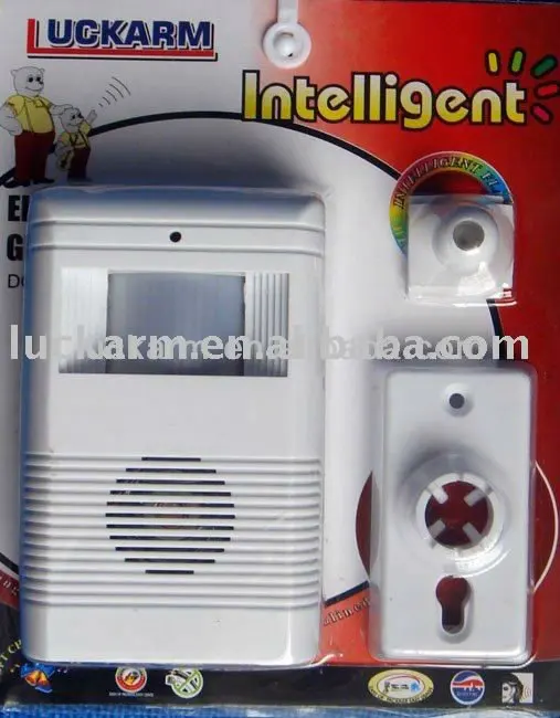 Гостя дверной звонок колокольчика датчик движения беспроводной сигнализации