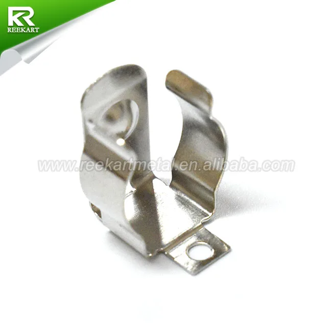 SMT Spring Steel with Nickel Plated AA CR2 CR123A Battery Clip, AA Battery Holder
