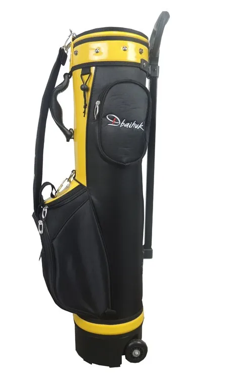 Нейлоновая сумка для гольфа с колесами и сумкой для гольфа с колесами