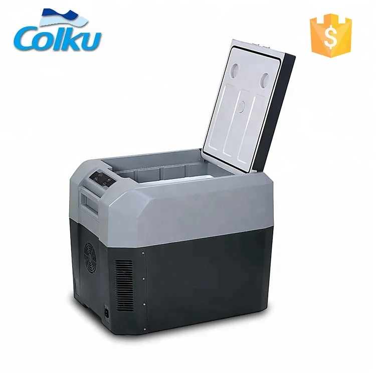 Полностью бесперебойный холодильник на солнечных батареях для автомобиля, 33 л постоянного тока