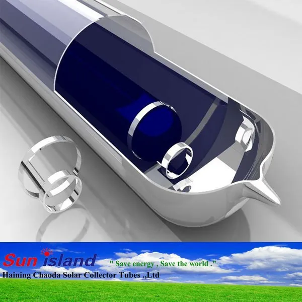 Solar Silver Titanium Vacuum Tube