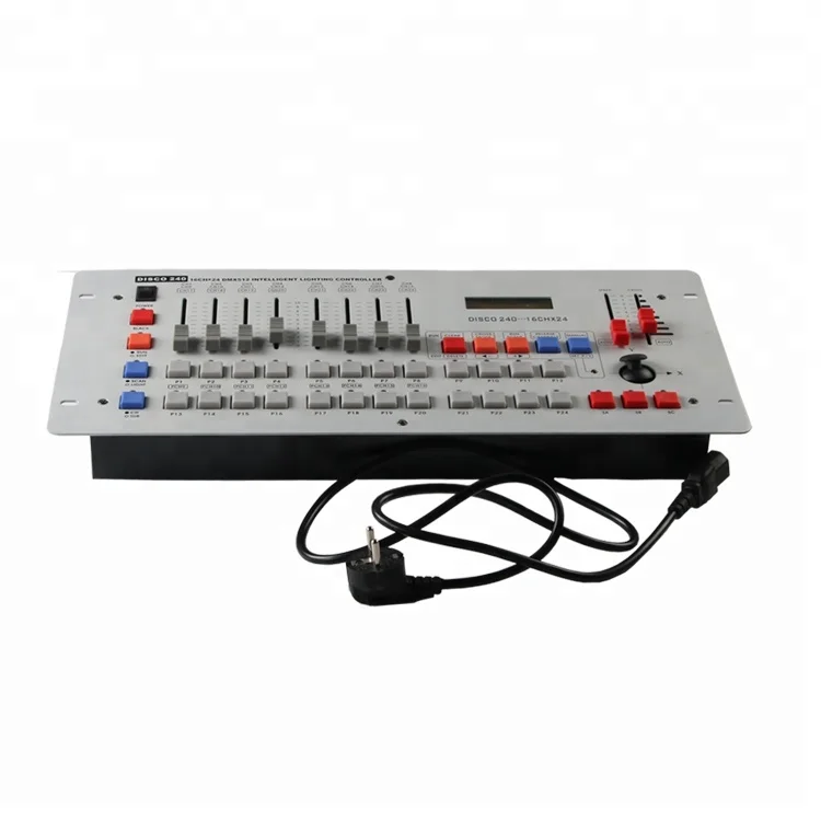 Baisun brand 240 DMX DJ Controller DMX512 Lighting Disco Controller Console For Stage Lighting Mixing Desk
