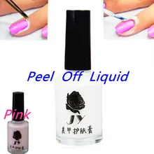 Gel Polish 15ml Pink Soak Off Liquid Peel Off Nail Liquid White Gel Nail Polish ForShellac
