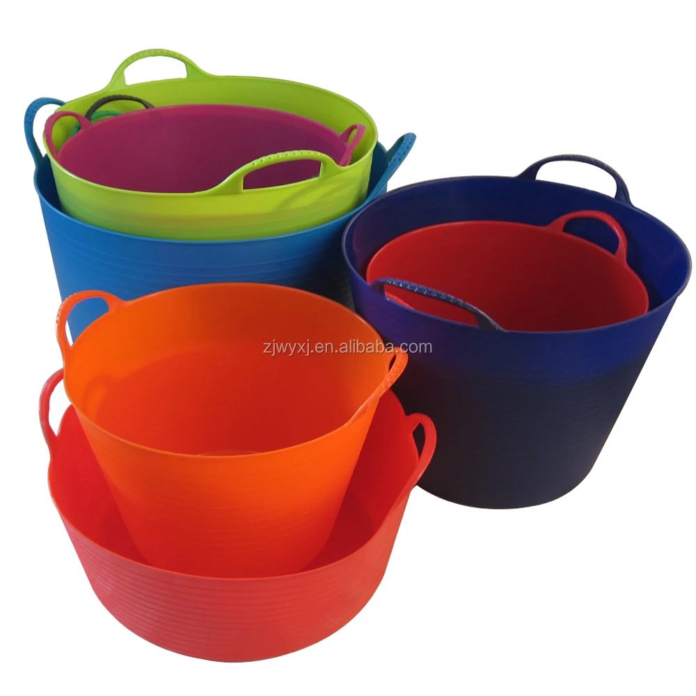 flexible PE BUCKETS,horse feeder buckets,FlexBag,14L plastic bucket,REACH