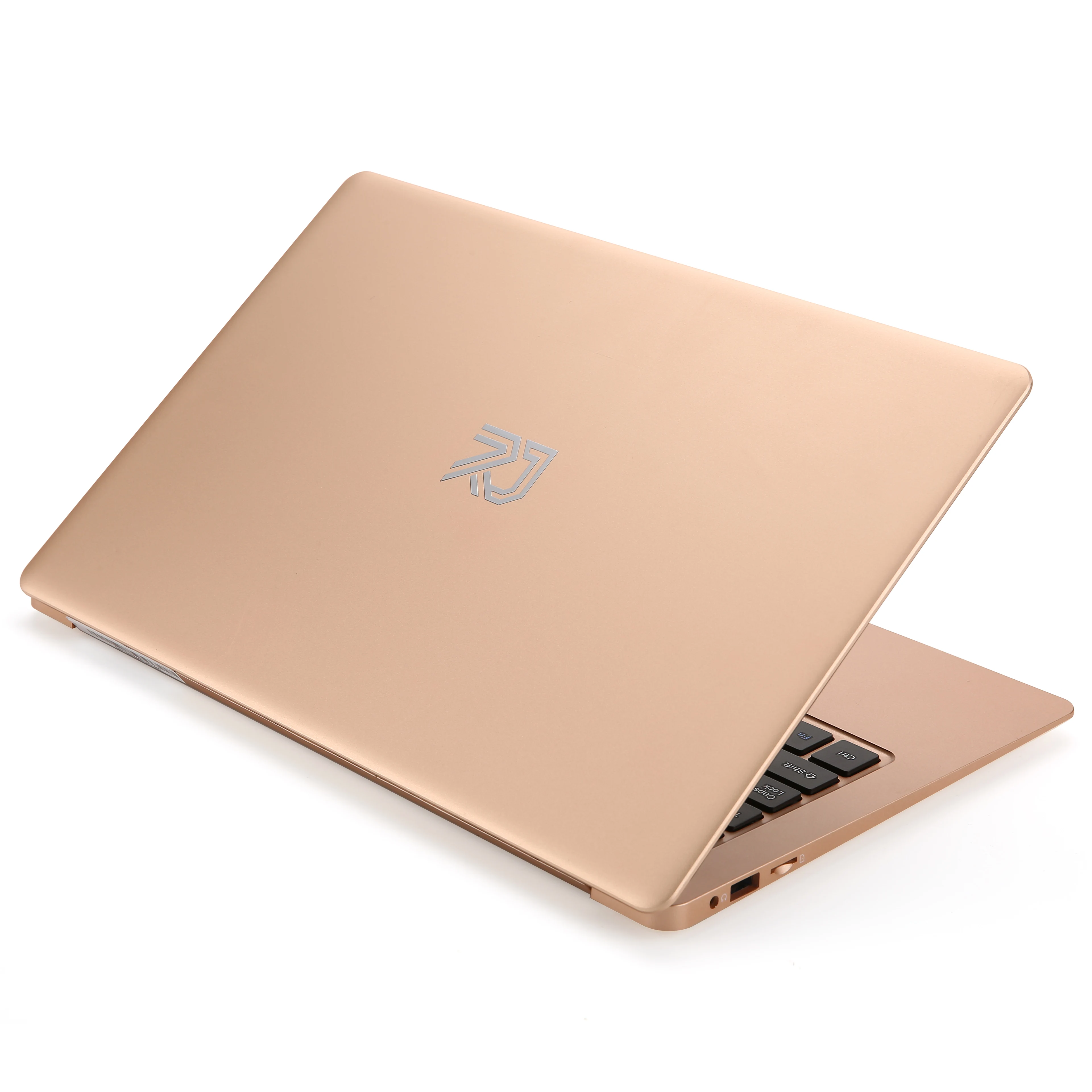 14,1 дюймовый алюминиевый ноутбук 1920*1080 IPS 6 ГБ ОЗУ 64 Гб eMMC + 128G SSD Intel Apollo Lake N3455 четырехъядерный ультрабук золотого цвета