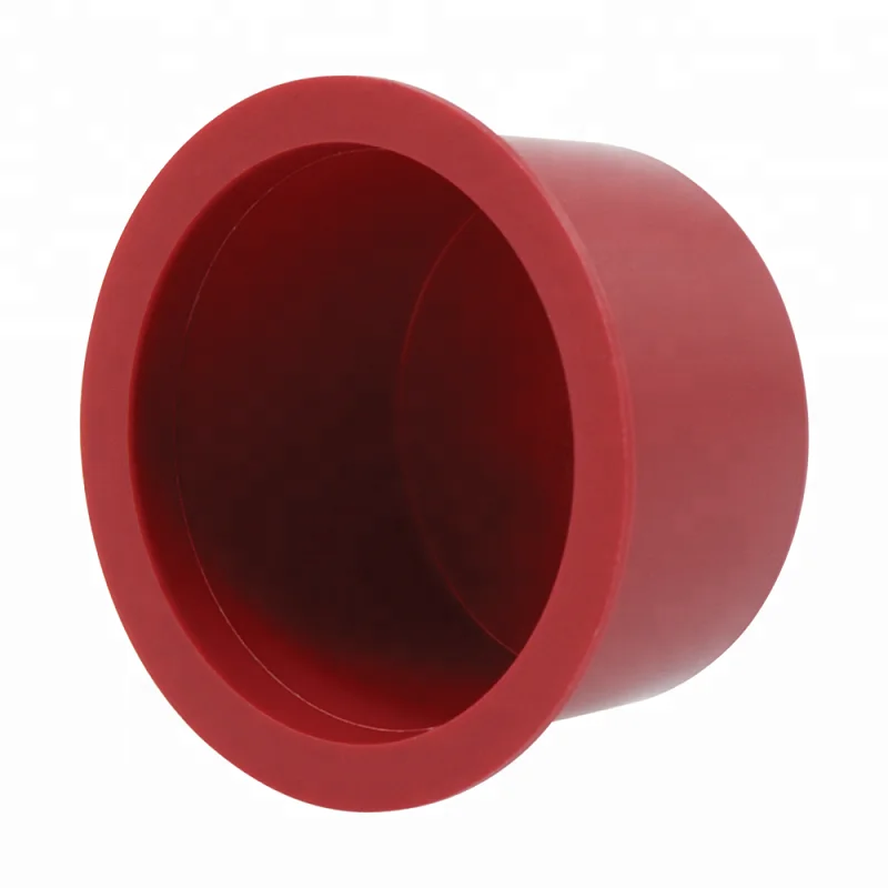 Plastic end cap for paper mailing core tube T Series