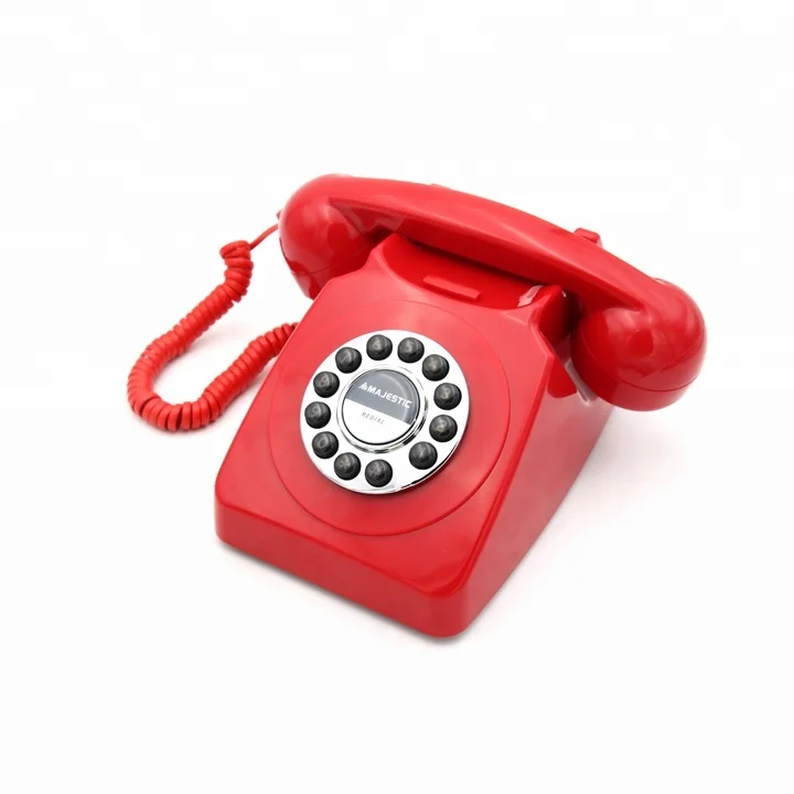 Best Design Old American Style Unique Retro Phone with Last Number Redial Function for Home Use