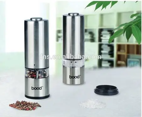 Stainless Steel Electric Salt and Pepper Mill/Salt and Pepper Grinder