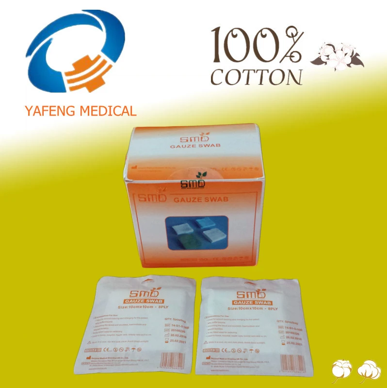 
gasas medicas, gasas por yardas 