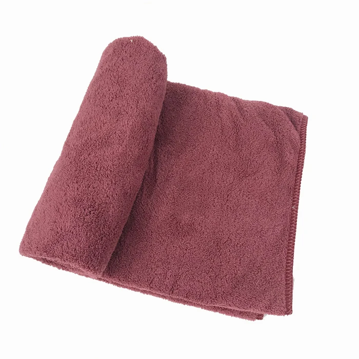 
Hot sale promotional coral fleece face and bath towel set towel box gift 