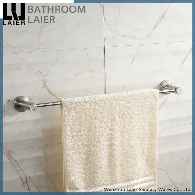 11924 china supplier high quality modern SN finish Stainless Steel bathroom fittings names magnetic towel bar
