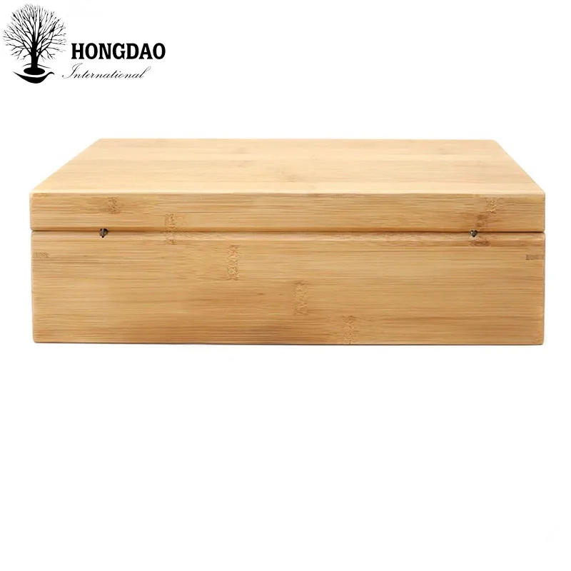
HONGDAO fancy natural bamboo essential oil packaging wooden gift boxes wholesale 