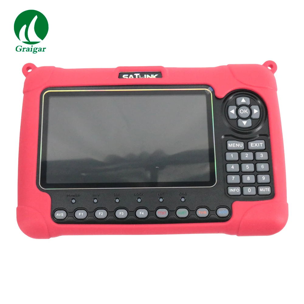 WS-6980 DVB-S2/T2/C Digital Satellite Finder Meter Spectrum Analyzer