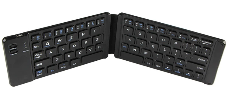Ультратонкая Беспроводная складная клавиатура BT 3,0 для Windows/Andriod/IOS