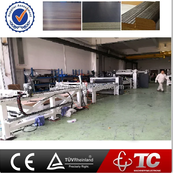 high glossy foil /cpl/HPL 1350mm  PUR hot melt laminating machine