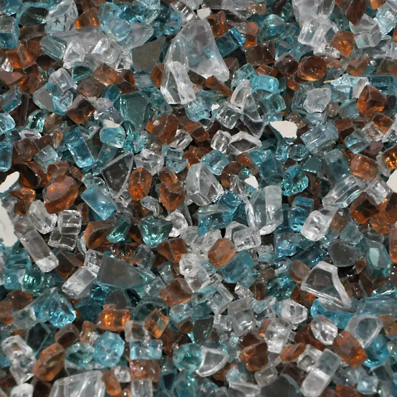 colored garden treasure 12 reflective tumbled fire pit glass