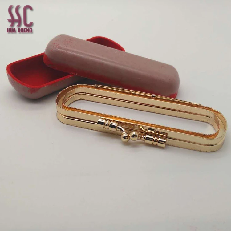 Factory wholesale special lipstick gift box packaging metal clutch type lipstick case