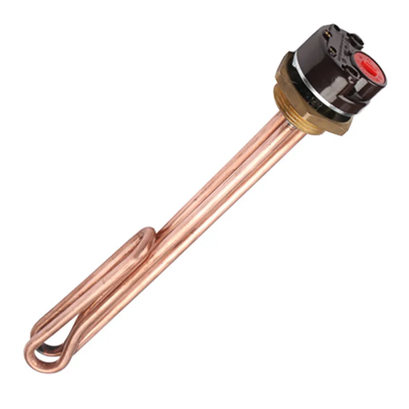 
Chinese factory supplier tubular heating element with thermostat for shower 