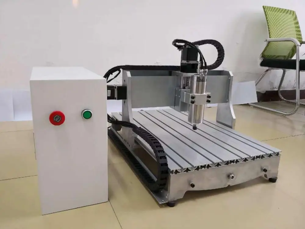 
1.5 Kw Water Cooling High Speed CNC Router 6040 / Mini CNC With DSP 