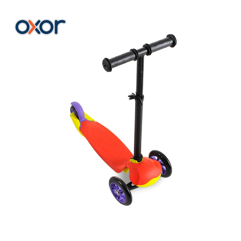 Child Mixed Color 3 Wheel Kids Foot Scooter Kick Scooters Foldable Durable Pedal Scooter