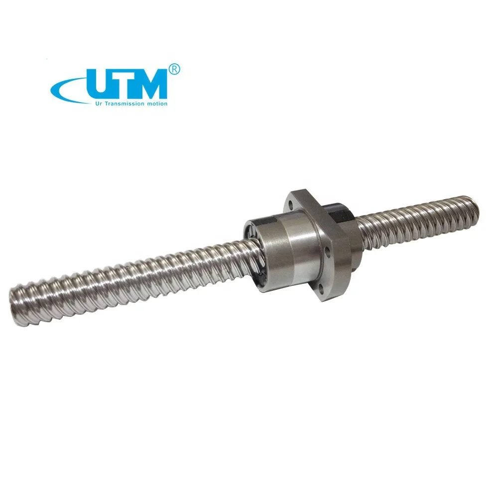 SCR 2005 Ball Screws Bearing Of Cnc Lathe rolled thread S55C lead screw