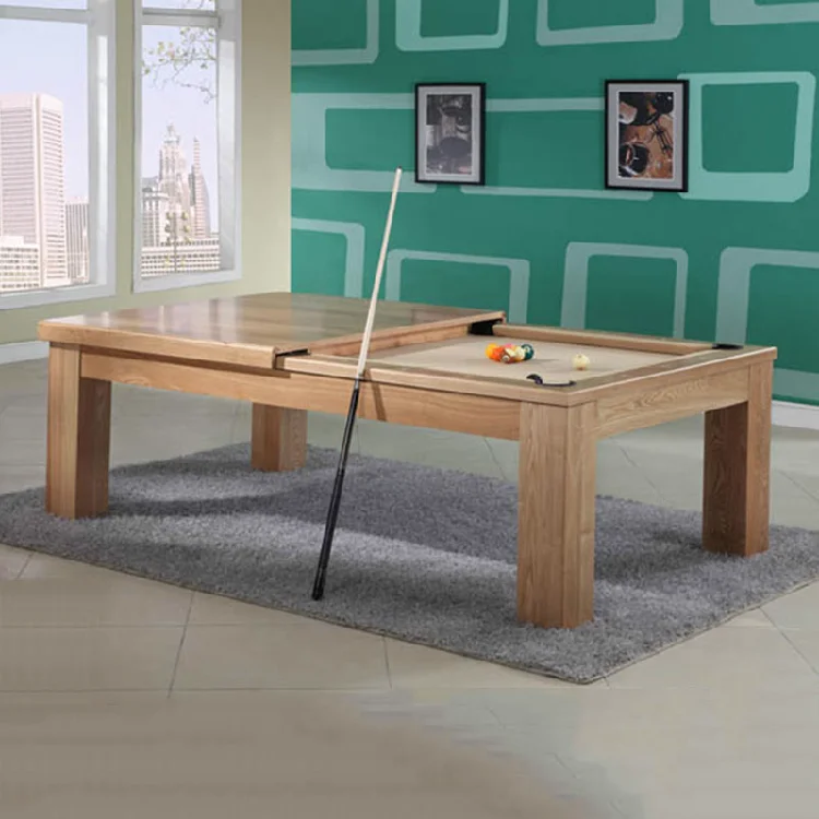 Tengbo multifunctional 9 ft 8 ft 7 ft dinner pool tables for home use