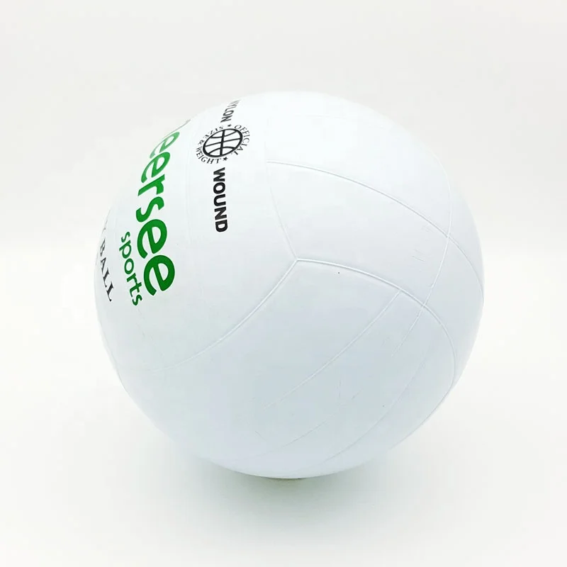 Белые натуральные резиновые водонепроницаемые мягкие пляжные волейбольные мячи