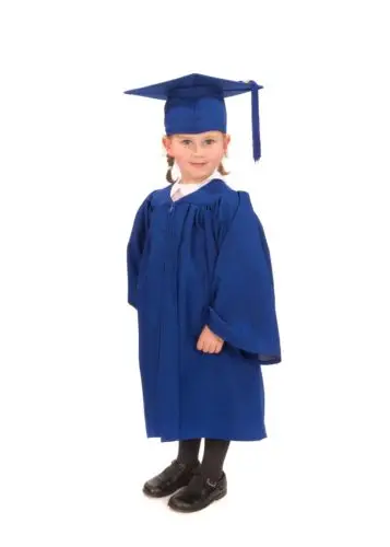 Manufacture wholesale kindergarten graduation caps and gowns /graduation toga children