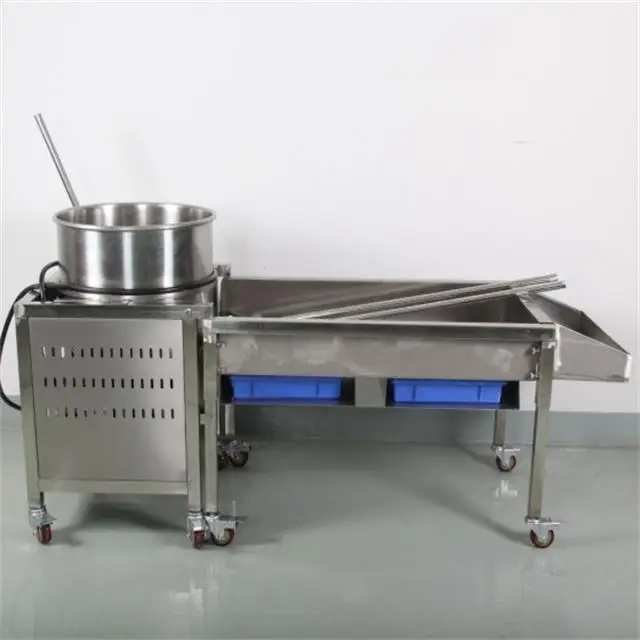 China stainless steel commercial caramel kettle corn popcorn machine for sale