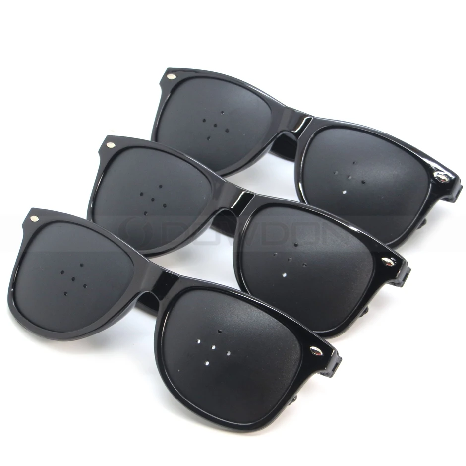 Fashion Eyesight Improver Anti fatigue Vision Care Stenopeic 5 Holes Pinhole Glasses