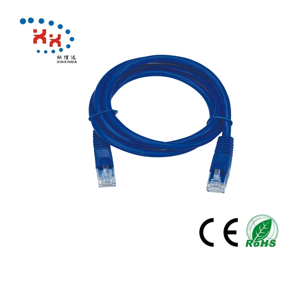 High Quality UTP Cat5e Cat6 Patch Cord Cable RJ45 Plug Cat6a Network Cable