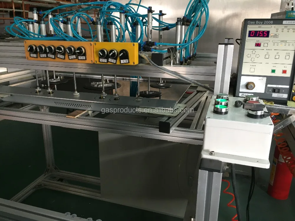 Газовые конфорки с 5 горелками из закаленного стекла