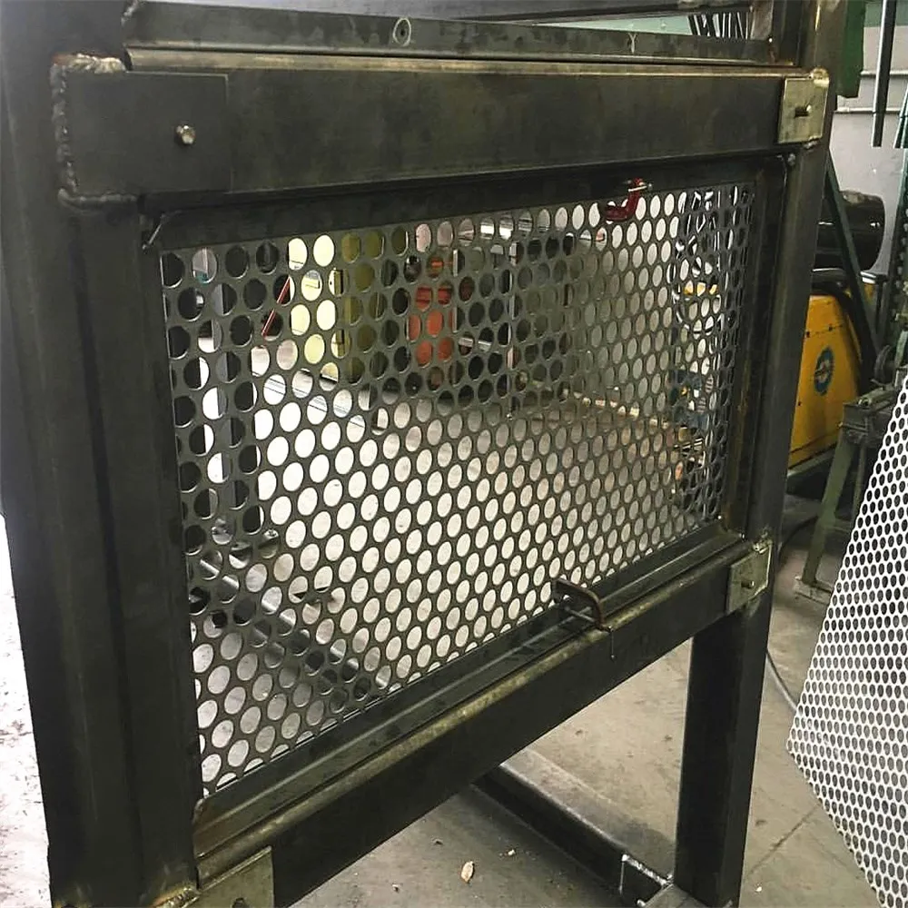 Customize perforated metal screen panels used in building fence